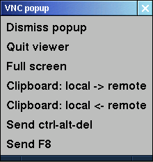 vncrec f8 menu graphic