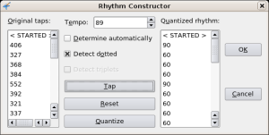 Rhythm Constructor