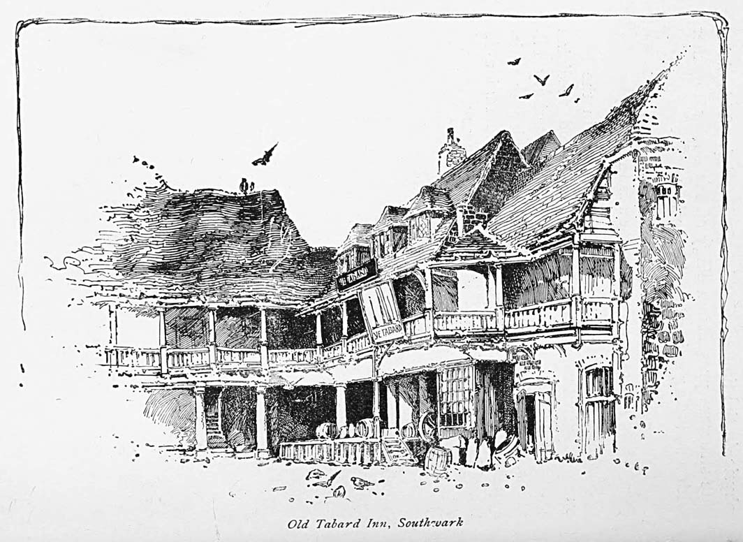 Old Tabard Inn, Southwark.