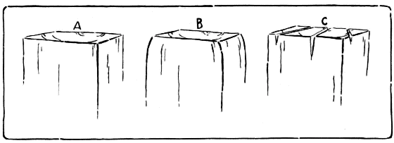 The Shrinkage and Checking at the End of a Beam.