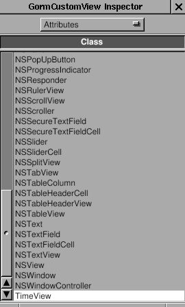 Change class of custom view