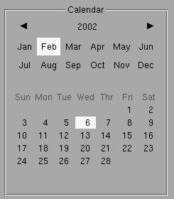 CalendarView