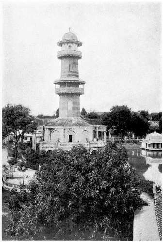 Tower of Royal Palace at Ban-Pa-In