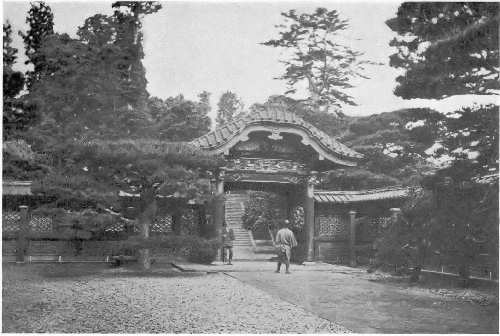 Court of the Temple Shiba at Tokio