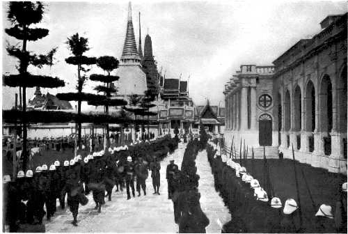 In the Royal Palace of Wang Chang, Bangkok