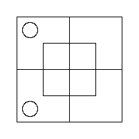 Diagram representing y m prime does not exist