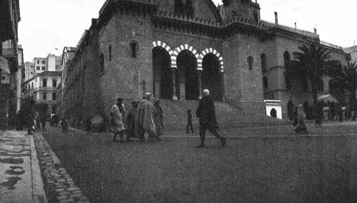 THE CATHEDRAL ADJOINS THE PALACE OF THE GOVERNOR.