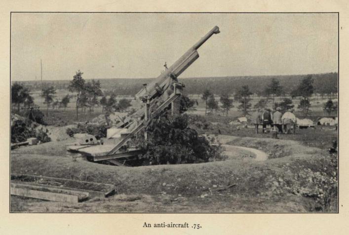 An anti-aircraft .75.