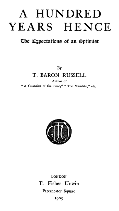 Original Title Page.