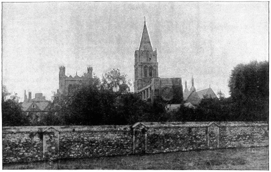 CHRIST CHURCH, FROM THE EAST.