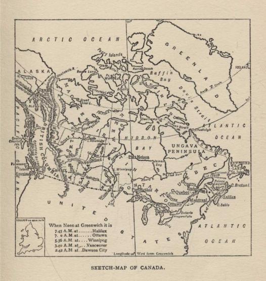 SKETCH-MAP OF CANADA